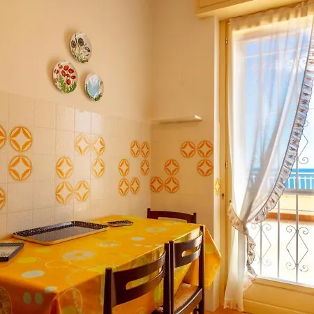 168b - La Terrazza Sul Mare, Casa A 10 Minuti Da Spiaggia, Parcheggio Privato Gratis דירה סנרמו