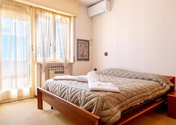 168b - La Terrazza Sul Mare, Casa A 10 Minuti Da Spiaggia, Parcheggio Privato Gratis Appartamento Sanremo